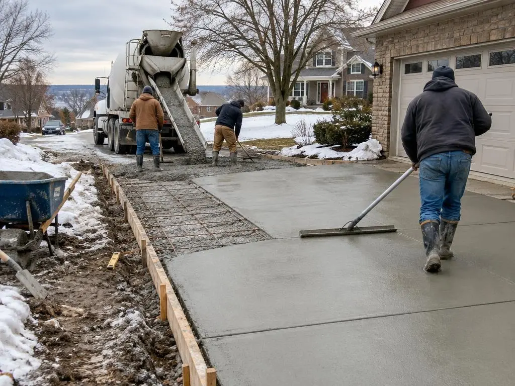 Concrete Driveways in Omaha, NE